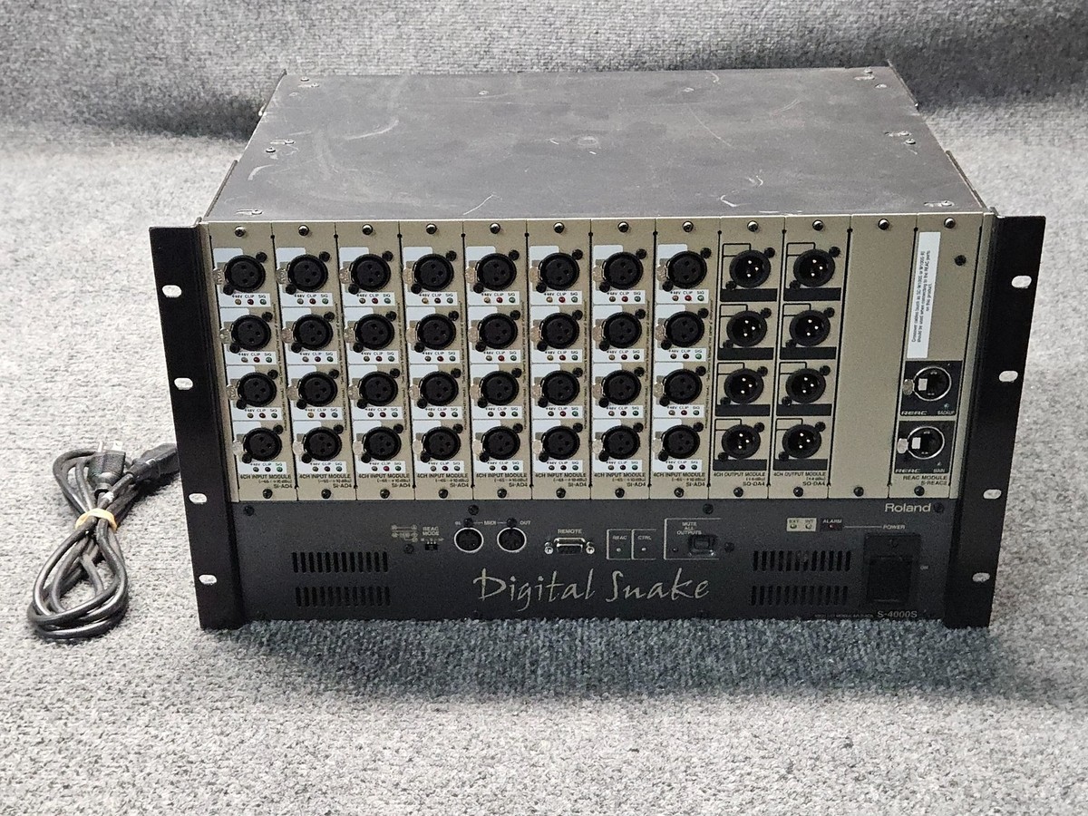 Roland Digital Snake 32x8 Modular Stage Unit S-4000S-3208