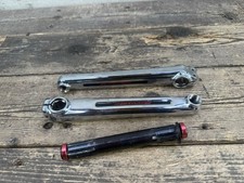 Redline Bmx 180 Crank Set 3 Piece Flight 19mm Spindle