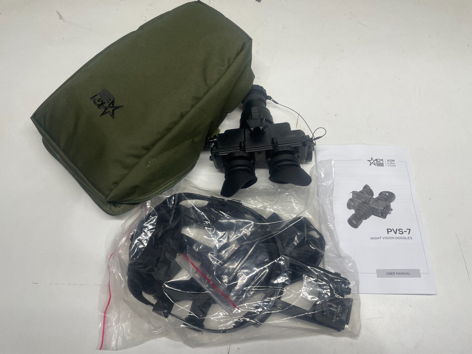 AGM PVS-7 NL1 Gen 2 Level 1 Night Vision Bi-Ocular