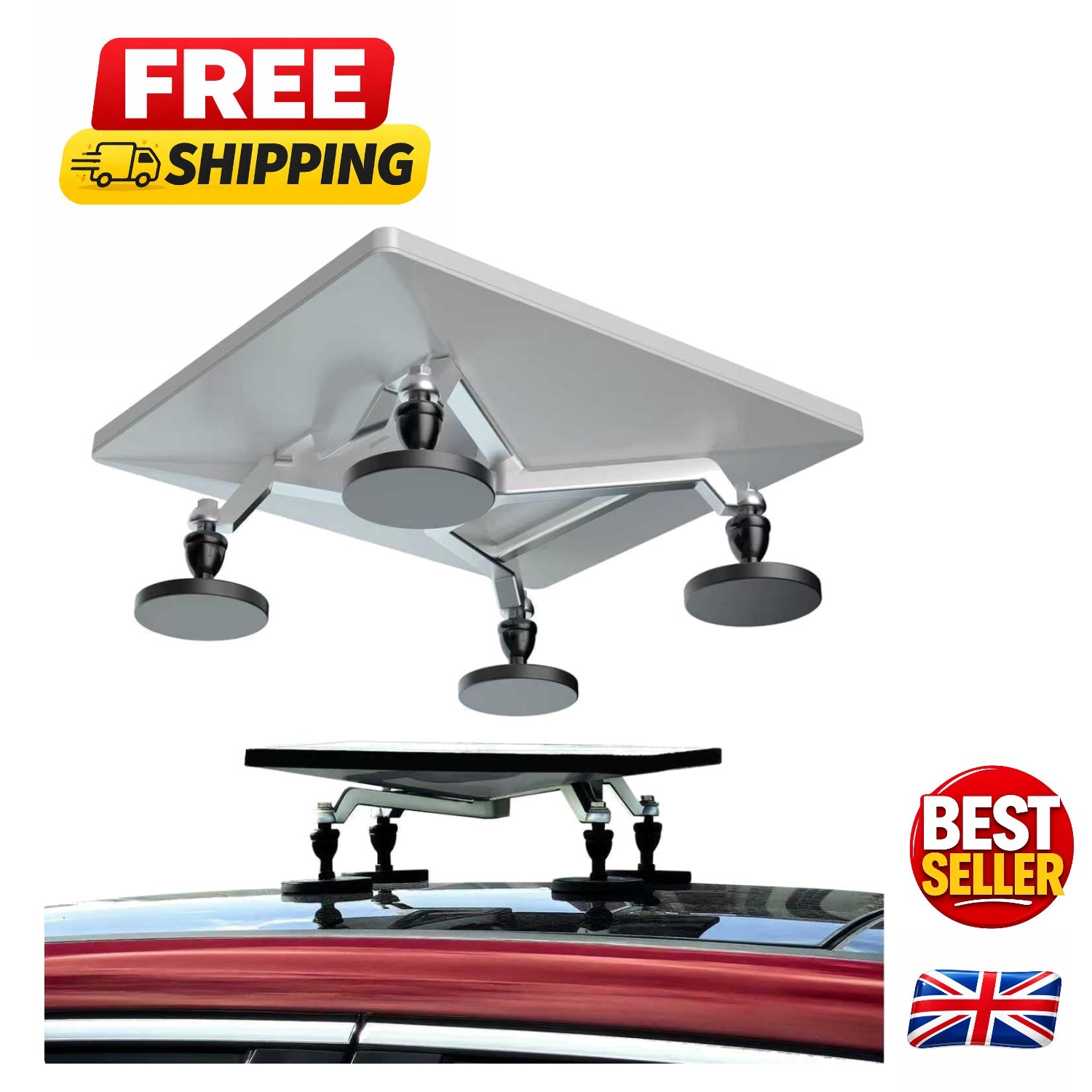 Starlink Mini Magnetic Roof Mount - Durable Aluminum for RVs, Yachts & Boats