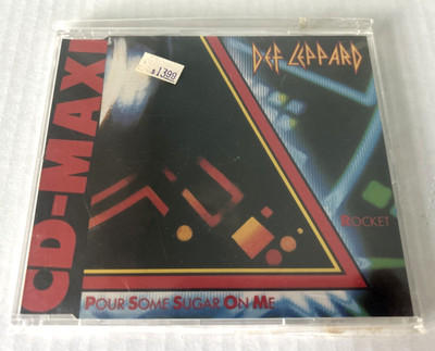 *NEW SEALED* DEF LEPPARD-POUR SOME SUGAR ON ME-ROCKET-1989 ORIG ''GERMAN'' IMPORT!