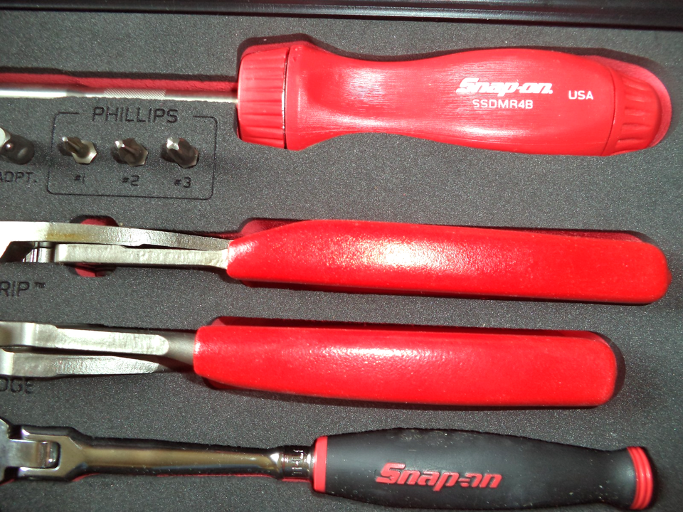 Rare Snap-On 31 pc 1/4 Drive 100th Anniversary Limited Edition Tool set ...