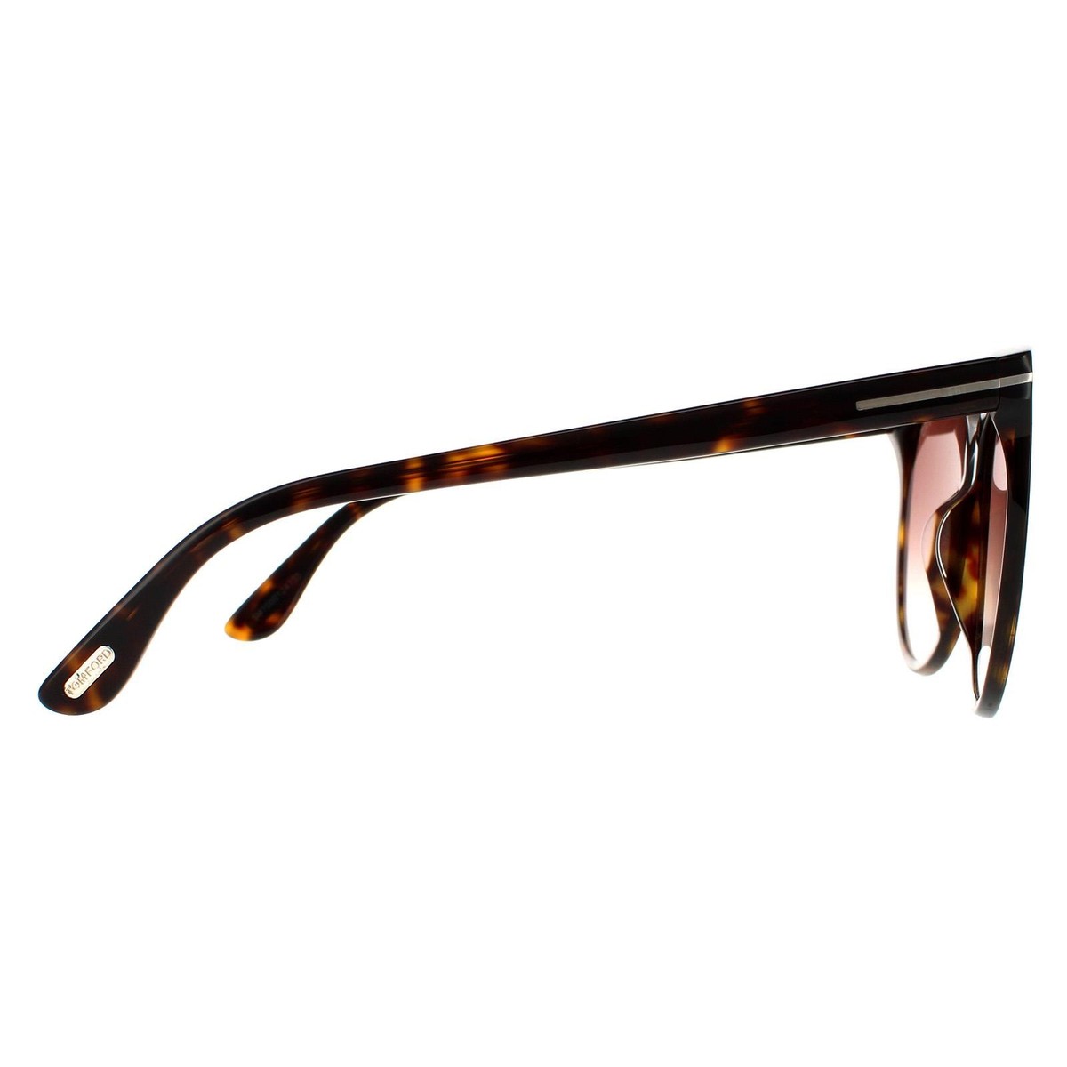 Tom Ford Sunglasses Maxim FT0787 52F Dark Havana Brown 
