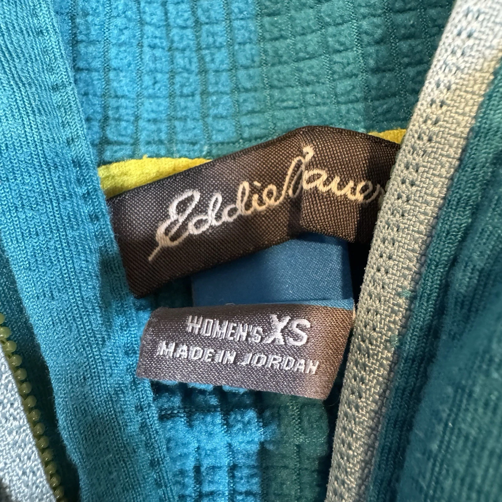 VETEMENTS Giacca donna Eddie Bauer prima salita piccola full zip felpa con cappuccio Termal