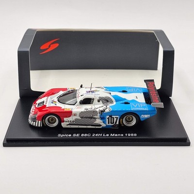 Spark Spice SE88C #107 Chamberlain Engineering 24Hrs Le Mans 1988 Maßstab 1:43