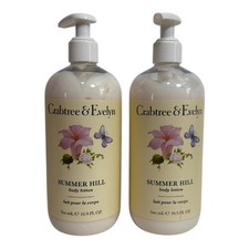 2 Crabtree Evelyn Summer Hill Body Lotion Lot of 2 16.9 fl. oz. New