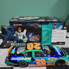RCCA 1/24 2008 Kyle Busch #20 ARC Doosan Win #00097 of 1,423 made #RARE