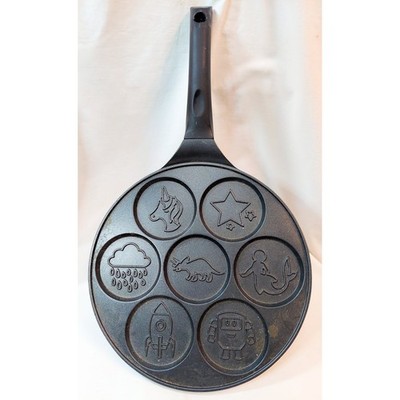Crofton Fun Fry Pan Non-Stick Make Fun Images on Pancakes Eggs fun for Kids