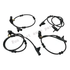 Set of 4 Front &Rear LH RH For Mercedes ML350 ML500 Base ABS Wheel Speed Sensor