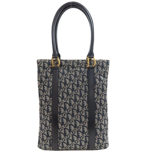 CHRISTIAN DIOR  Trotter pattern Handbag Canvas  Ladies [Used]
