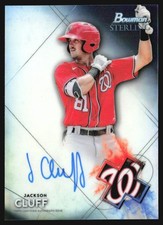 2021 Bowman Sterling Prospect Jackson Cluff Auto #BSPA-JC BG6