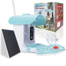 Bird Feeder with Camera, Smart Birds Cam with AI Identify Birdspecies, Auto Reco