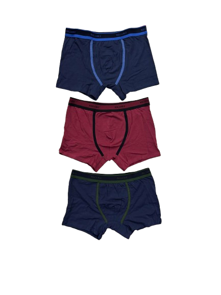 Boxer Uomo Confezione Da 3 - Traspiranti, Con Fori A Maglia, Morbidi E Comodi, Stile Casual