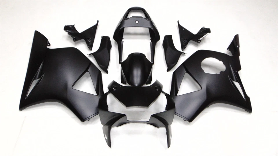 Carenado FKA apto para Honda CBR 900RR 954RR 2002 2003 carrocería negro mate a038 Foto 3 de 4