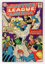 Justice League of America #21 GD- 1.8 1963 1st SA app. Hourman, Dr. Fate