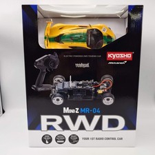 Kyosho Mini-Z RWD MR-04 McLaren P1 GTR Yellow/Green Readyset RC Car No.32375YG