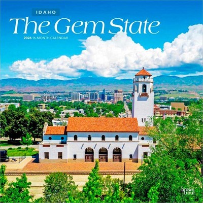 The Gem State | Idaho Places | 2026 12x24'' (Hanging) Wall Calendar
