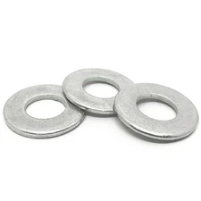1/2" Stainless Steel SAE Flat Washers (Choose Qty)