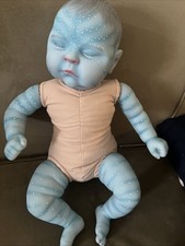 Reborn Baby Dolls Avatar Peaches Real Life Full Body 18" Sleeping Realistic