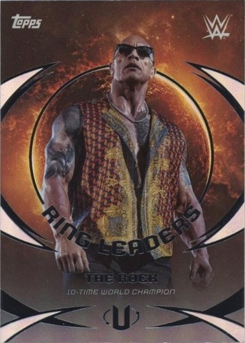 Topps WWE Universe The Rock WrestleMania Insert #226 2025 Trading