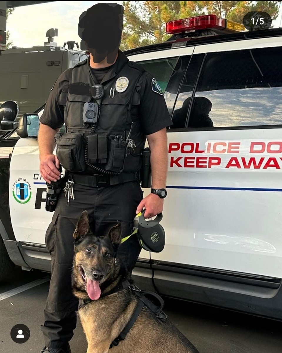 1/43 Irvine Police Department K-9 unit (New), Ford Police Interceptor  Utility