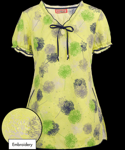 Xs Koi Medical Uniform Scrub Top Bridgette 129e Mkw Make A Wish Ebay