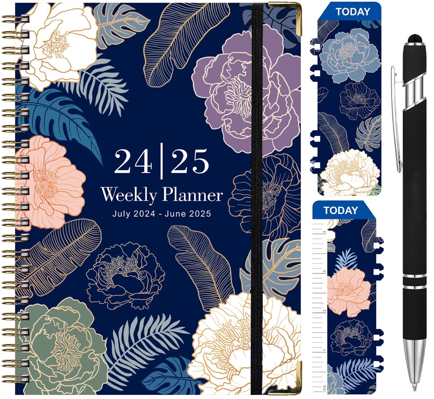 2024-2025 PlannerDaily Weekly and Monthly Calendar PlannerJuly 2024-June 2025...