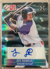 2021 Leaf Pro Set silver auto JOSE RODRIGUEZ #ed 1/1! Chicago White Sox