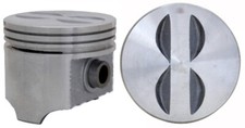 Flat Top Pistons For 57-67 Gmchevrolet 4.6l283 Ohv V8 .030 Oversized