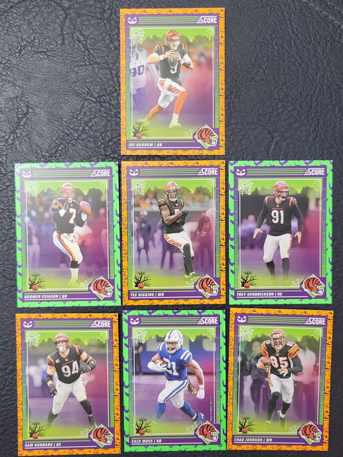 2024 Score Treat Cincinnati Bengals Lot Burrow Esiason Higgins Moss Johnson More