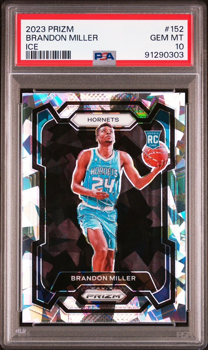PSA10 Brandon Miller Prizm RC ルーキー NBA