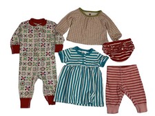 Hanna Andersson LOT Size 50 60 3 6 9 months Tea Collection