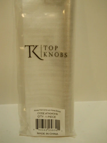 Top Knobs TK943HB  Kinney 6-5/16" Center to Center Handle Cabinet Pull - Picture 2 of 2