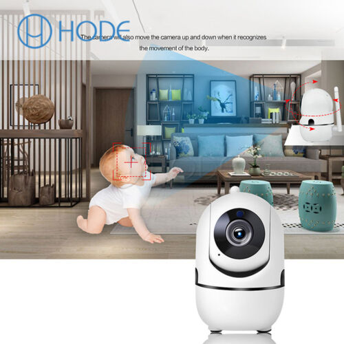 WIFI 1080P P2P Audio IR Nachtsicht drahtlose IP-Kamera HD Zuhause CCTV UK - Bild 1 von 11