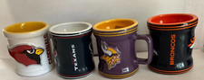 NFL Ceramic Sculpted 2 oz Mini Mug Shot Glass