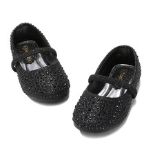 Kids Girls Flat Shoes Mary Jane Shoes Slip On Ballet Flats Wedding Party Shoes