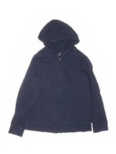 The Children's Place Girls Blue Zip Up Hoodie 16