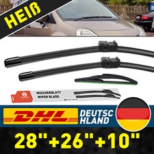Scheibenwischer Wischer Set Vorne + Heckscheibe für RENAULT MODUS/GRAND (F/JP0)