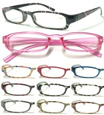 Verschiedene Muster kleine Taschen Kunststoff Lesebrille leicht leicht leicht zu tragen L184