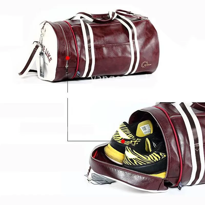 Sporttasche Damen Herren Wasserdicht Reisetasche Fitness Umhängetasche Gym - Bild 3 von 4