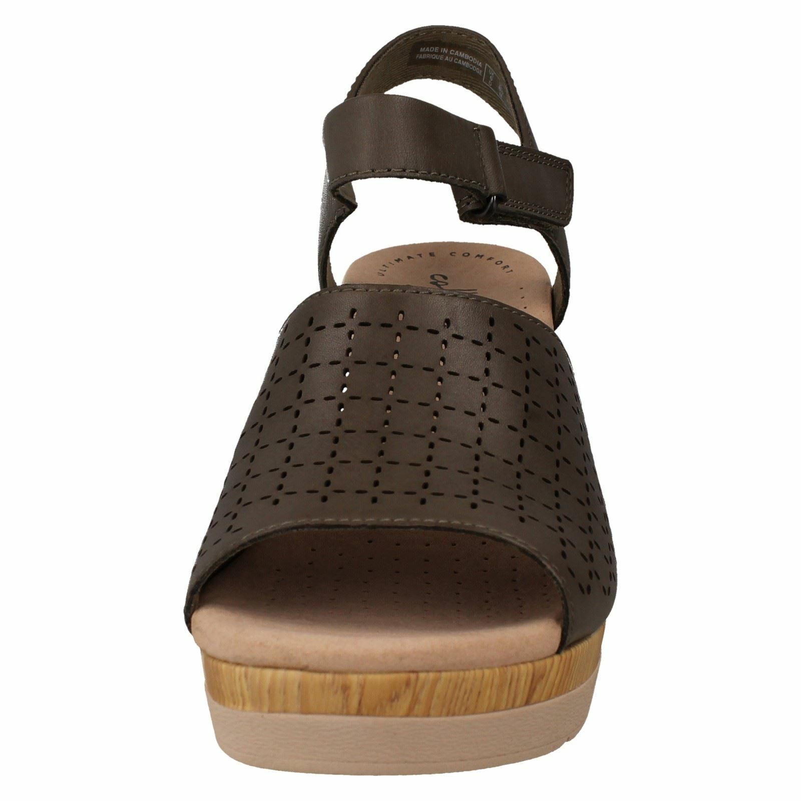 sandales compensées clarks