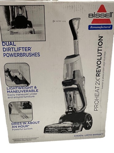 BISSELL PROHEAT 2X REVOLUTION PET PRO PULITORE TAPPETI TAPPETO BISSEL SHAMPOO NUOVO CON SCATOLA - Foto 6 di 14