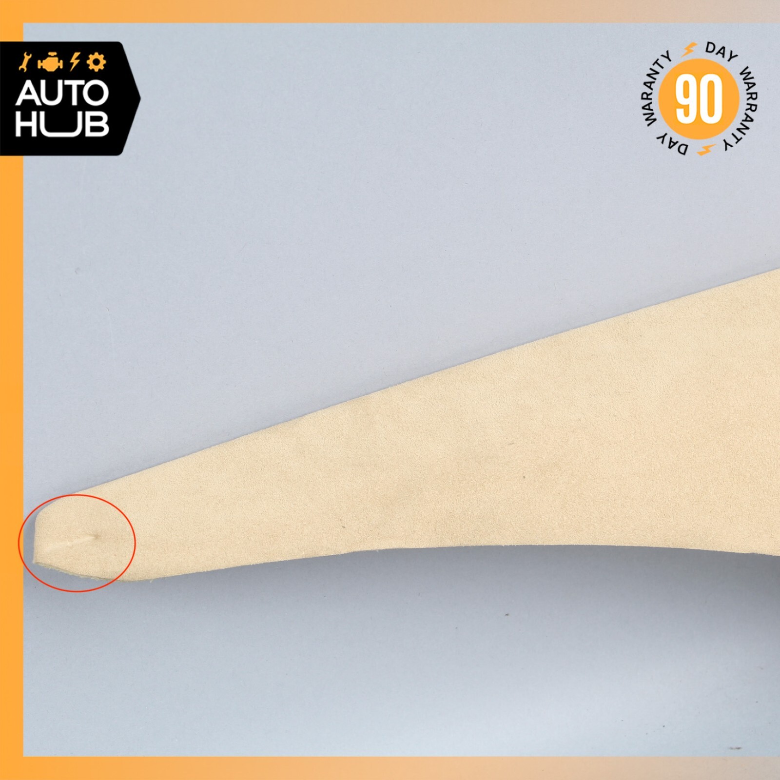 03-13 Maserati Quattroporte M139 Rear Left Quarter Upper C Pillar Suede OEM 61k