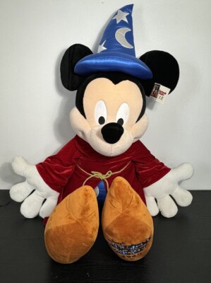 Rare 5 Ft 1940 GIANT Mickey Mouse Sorcerer Plush Milestone Limited