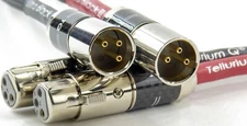 Tellurium Q Ultra Black II 7-meter XLR-XLR balanced cables AUTHORIZED-DEALER