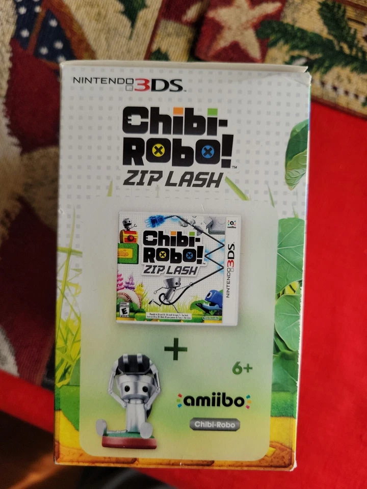 NEW SEALED Chibi-Robo! Zip Lash Game + Amiibo Bundle DS - Image 2 of 4