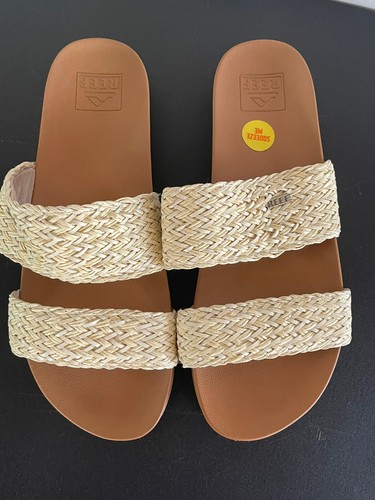 Reef Women's Cushion Vista Braid Slide Sandals Size 8 | eBay