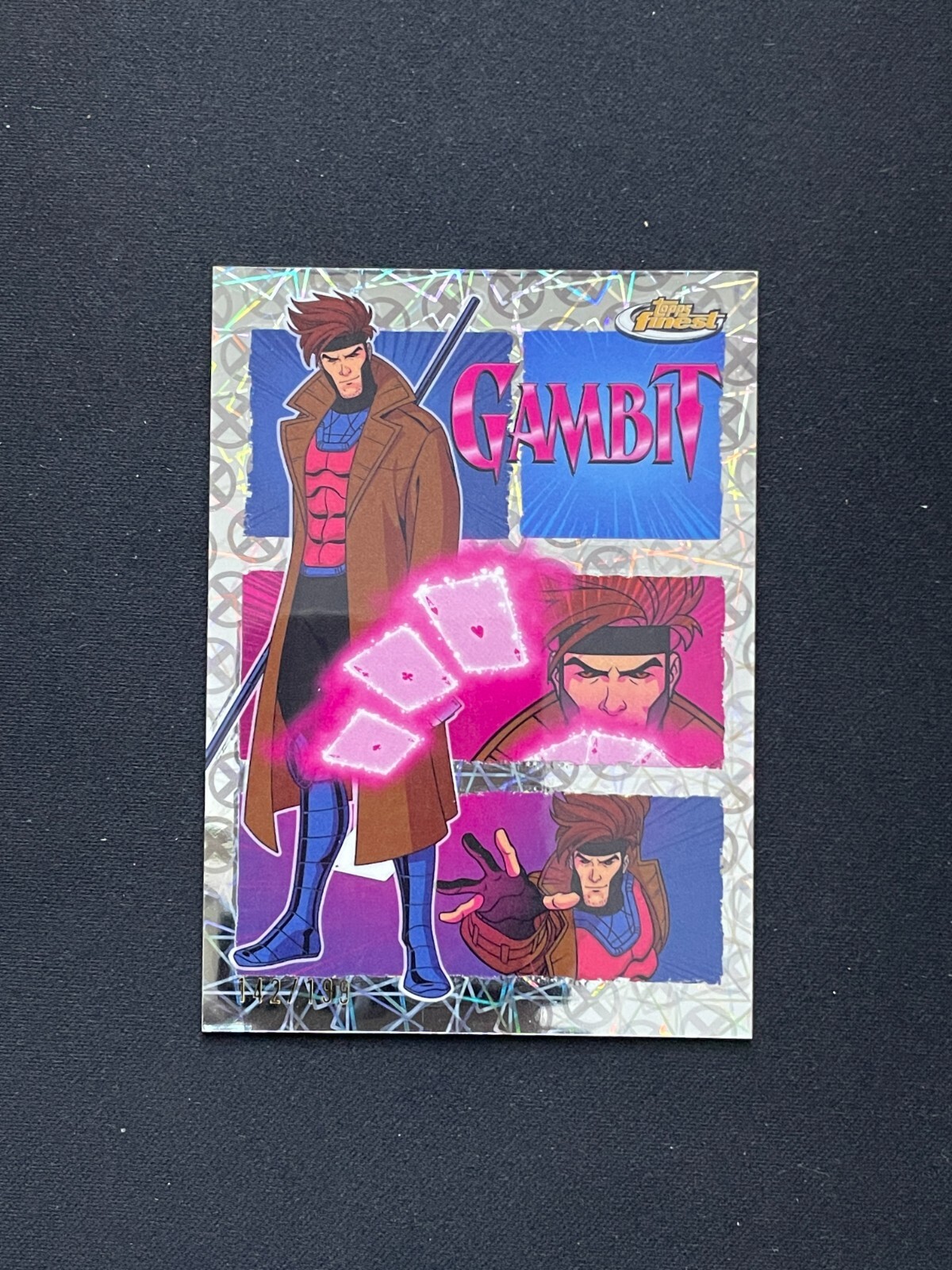 Gambit Remember It 2025 Topps Finest Marvel X-Men's 97 #RI-7