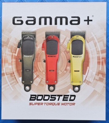 GAMMA+ Boosted Professional Cordless Clipper 110-120 Volts + Free MGS Razor