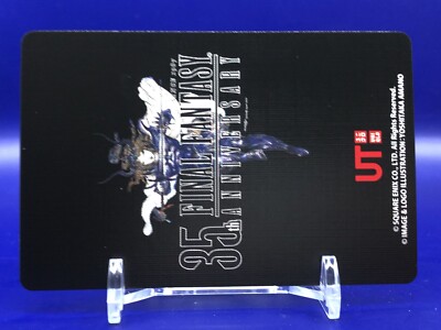 35th Final Fantasy Anniv. Playing Card Square Enix Uniqlo 2022